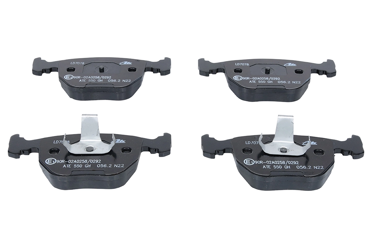 Brake Pad Set, disc brake ATE Ceramic 13.0470-7078.2