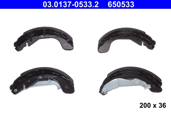 Juego de zapatas de frenos 03.0137-0533.2