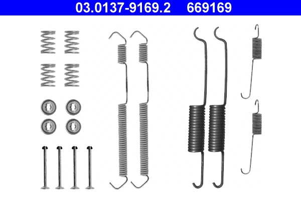 Accessory Kit, brake shoes 03.0137-9169.2