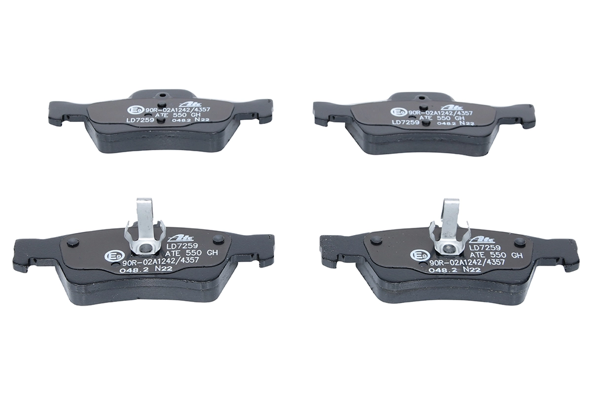 Brake Pad Set, disc brake ATE Ceramic 13.0470-7259.2