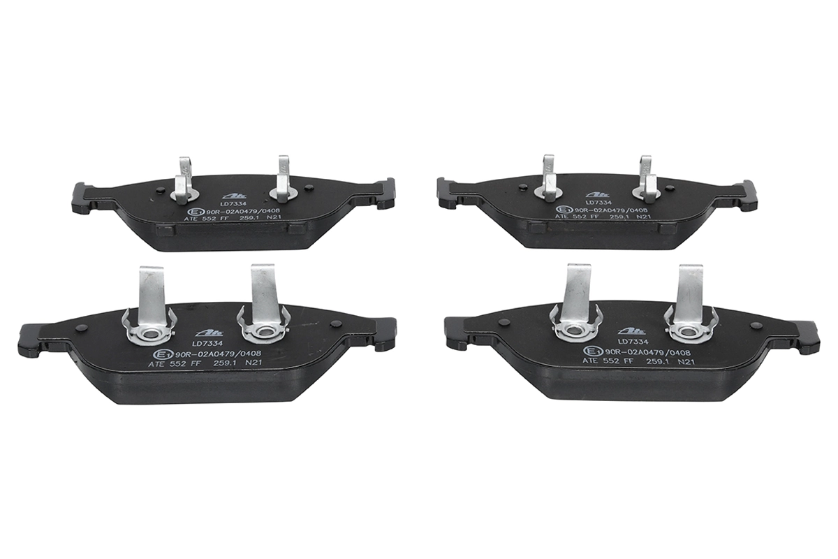 Brake Pad Set, disc brake ATE Ceramic 13.0470-7334.2