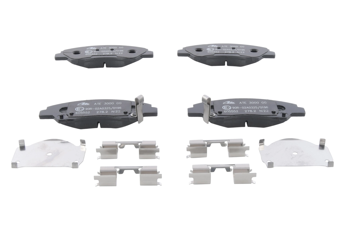 Brake Pad Set, disc brake 13.0460-5552.2
