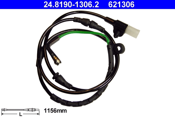 Warning Contact, brake pad wear 24.8190-1306.2