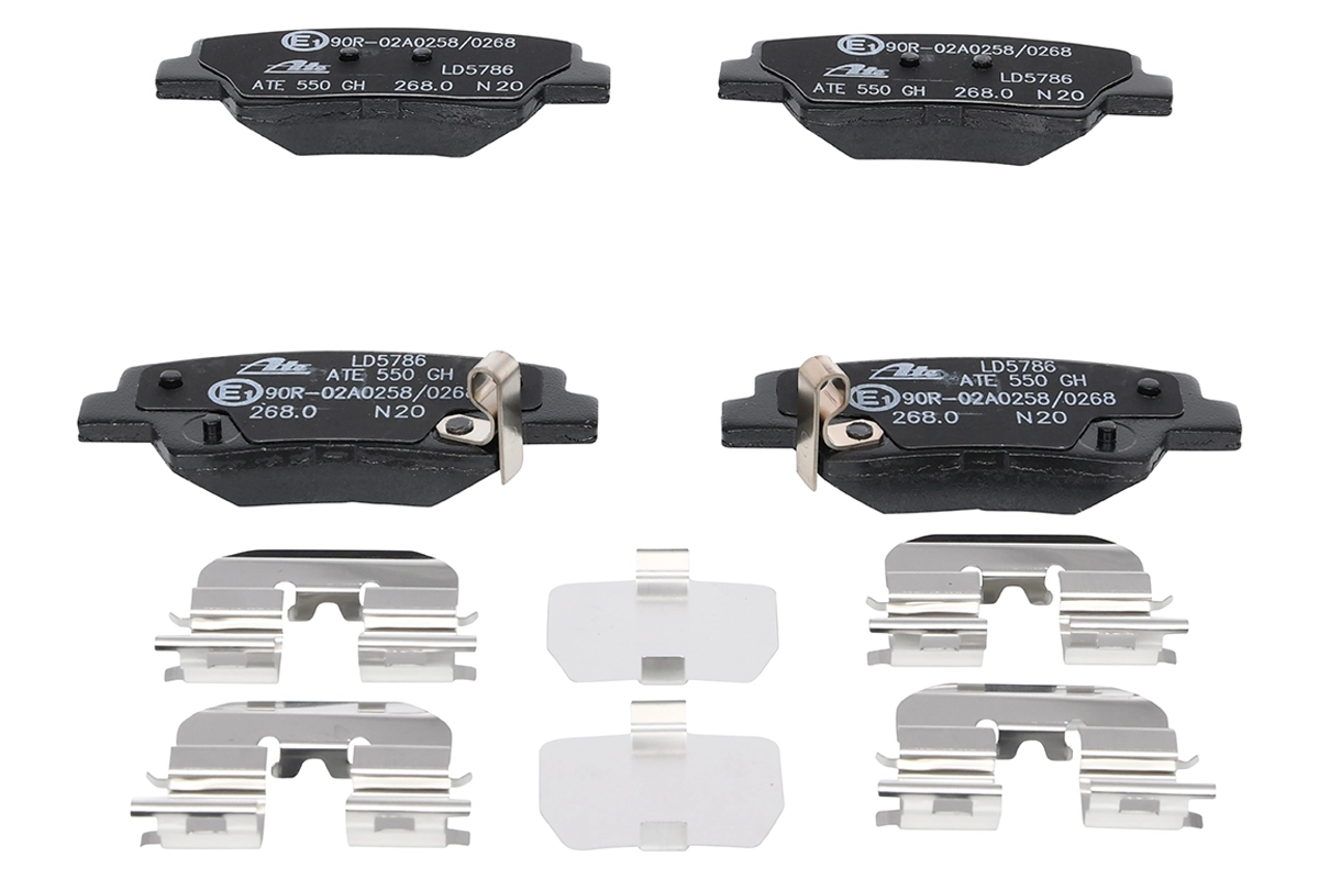 Brake Pad Set, disc brake ATE Ceramic 13.0470-5786.2