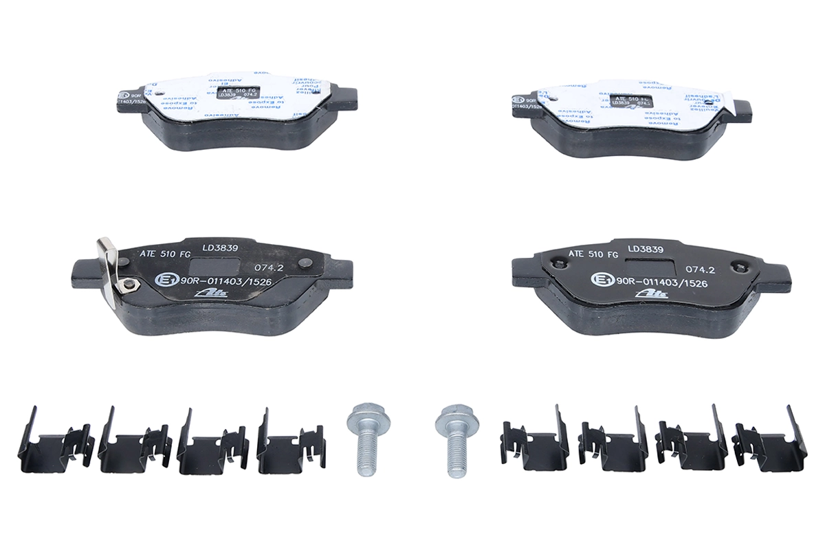 Brake Pad Set, disc brake ATE Ceramic 13.0470-3839.2