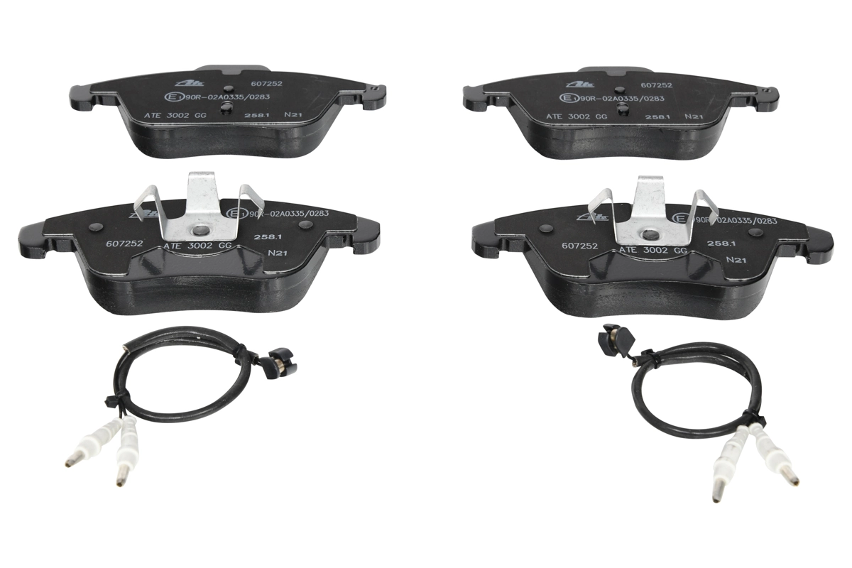 Brake Pad Set, disc brake 13.0460-7252.2