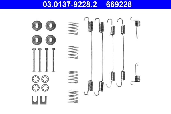 Accessory Kit, brake shoes 03.0137-9228.2