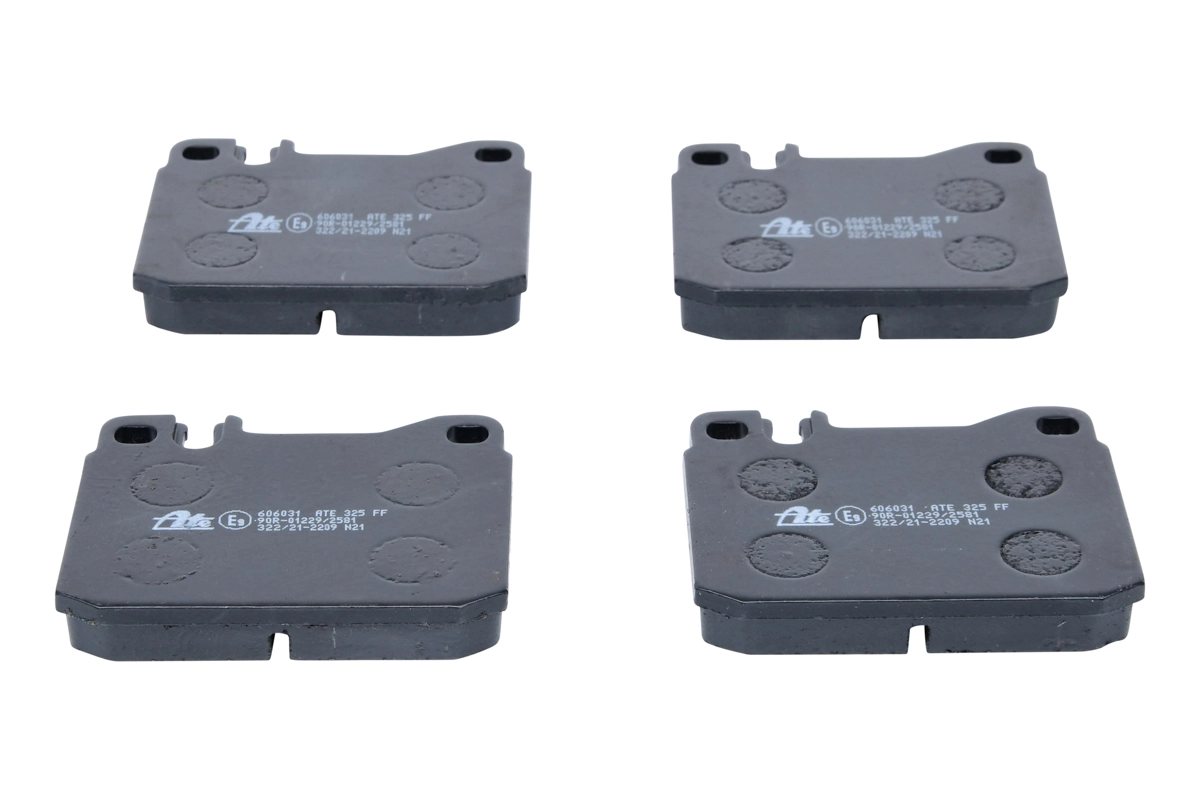 Brake Pad Set, disc brake 13.0460-6031.2