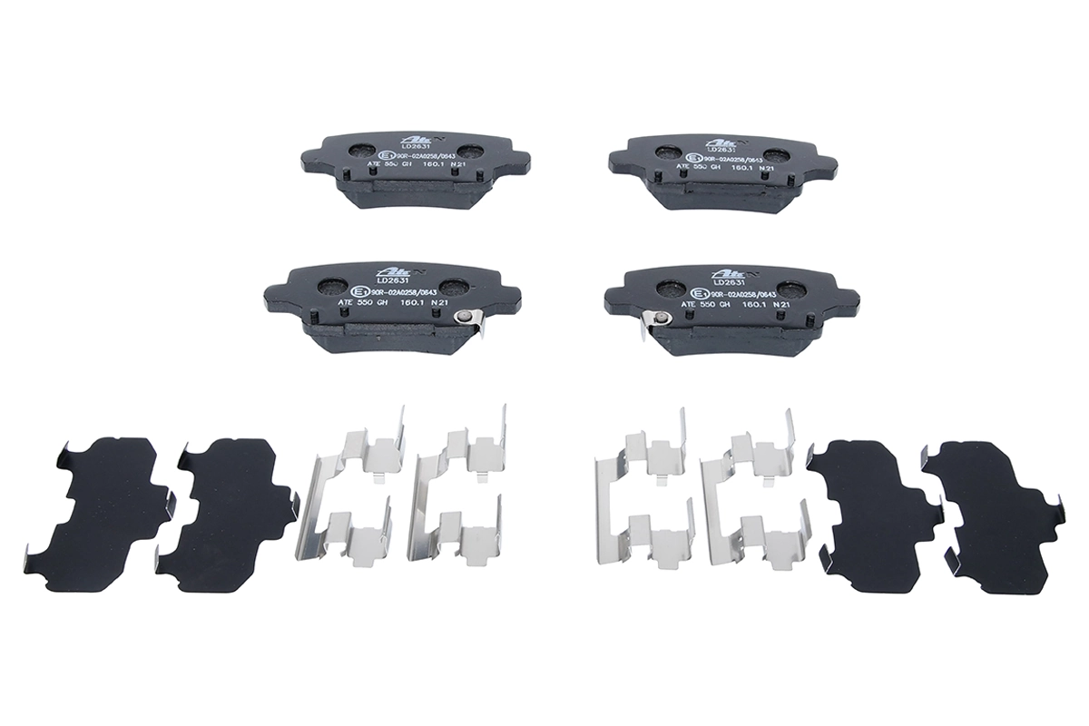Brake Pad Set, disc brake ATE Ceramic 13.0470-2631.2
