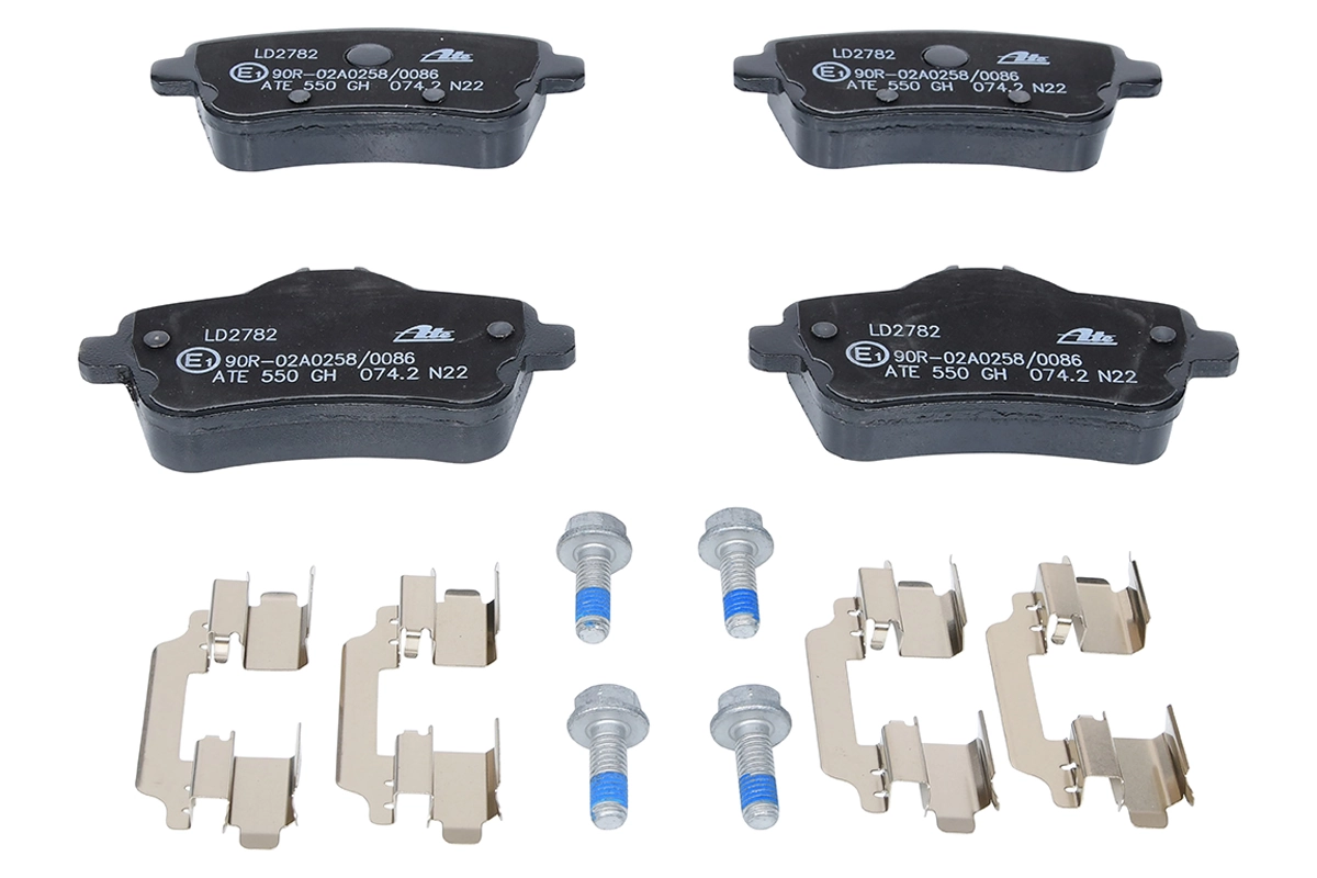 Brake Pad Set, disc brake ATE Ceramic 13.0470-2782.2