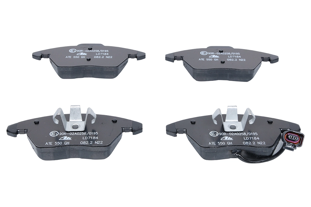 Brake Pad Set, disc brake ATE Ceramic 13.0470-7184.2