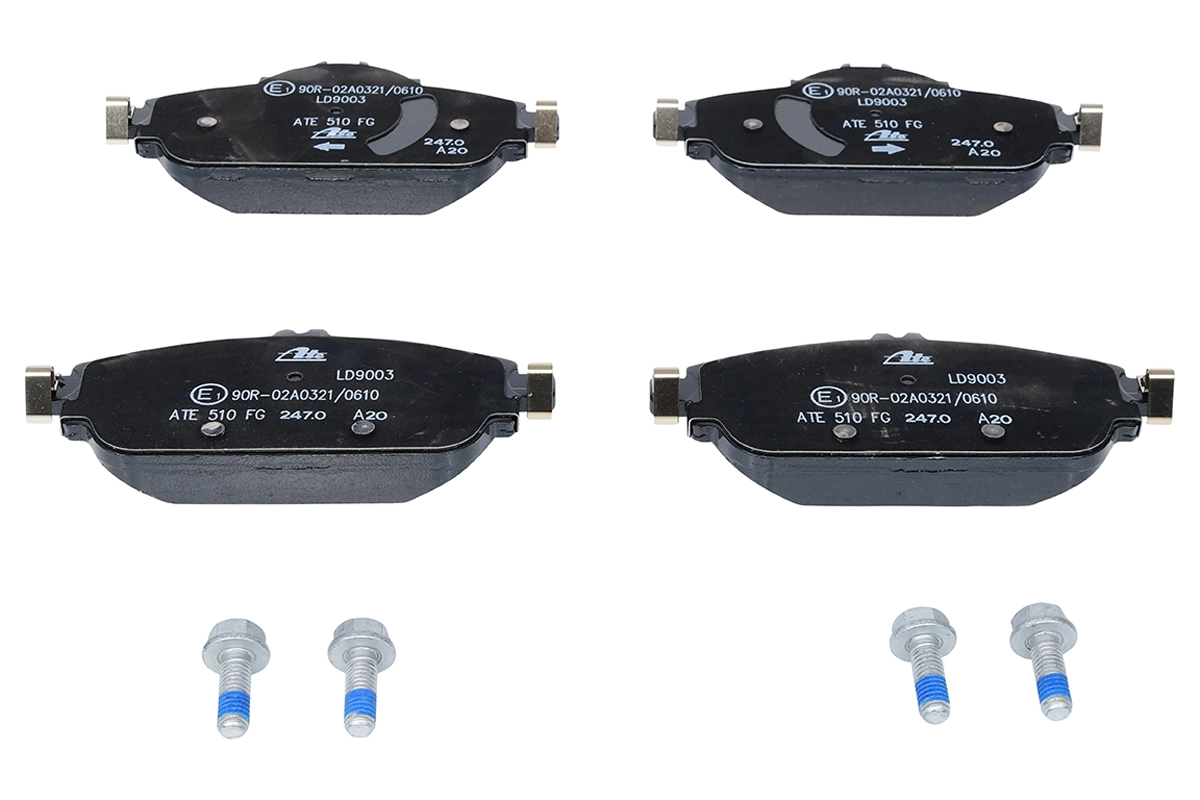 Brake Pad Set, disc brake ATE Ceramic 13.0470-9003.2
