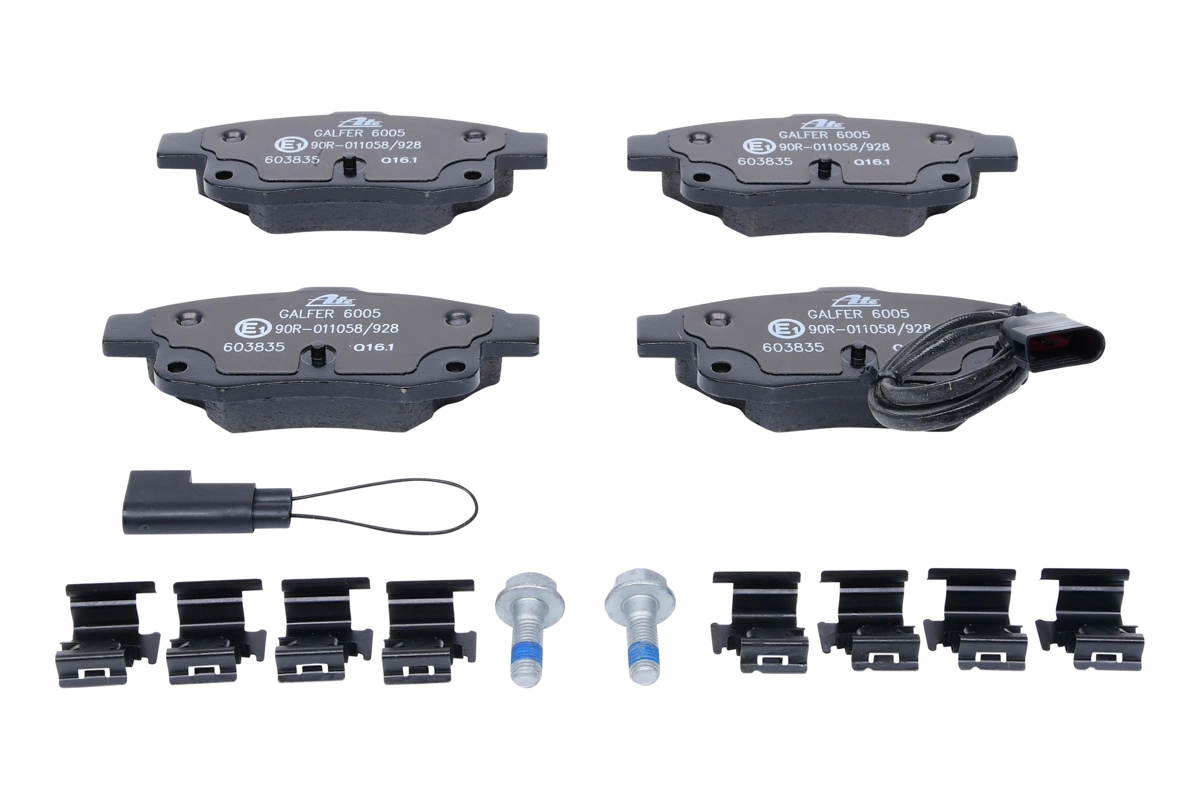 Brake Pad Set, disc brake 13.0460-3835.2