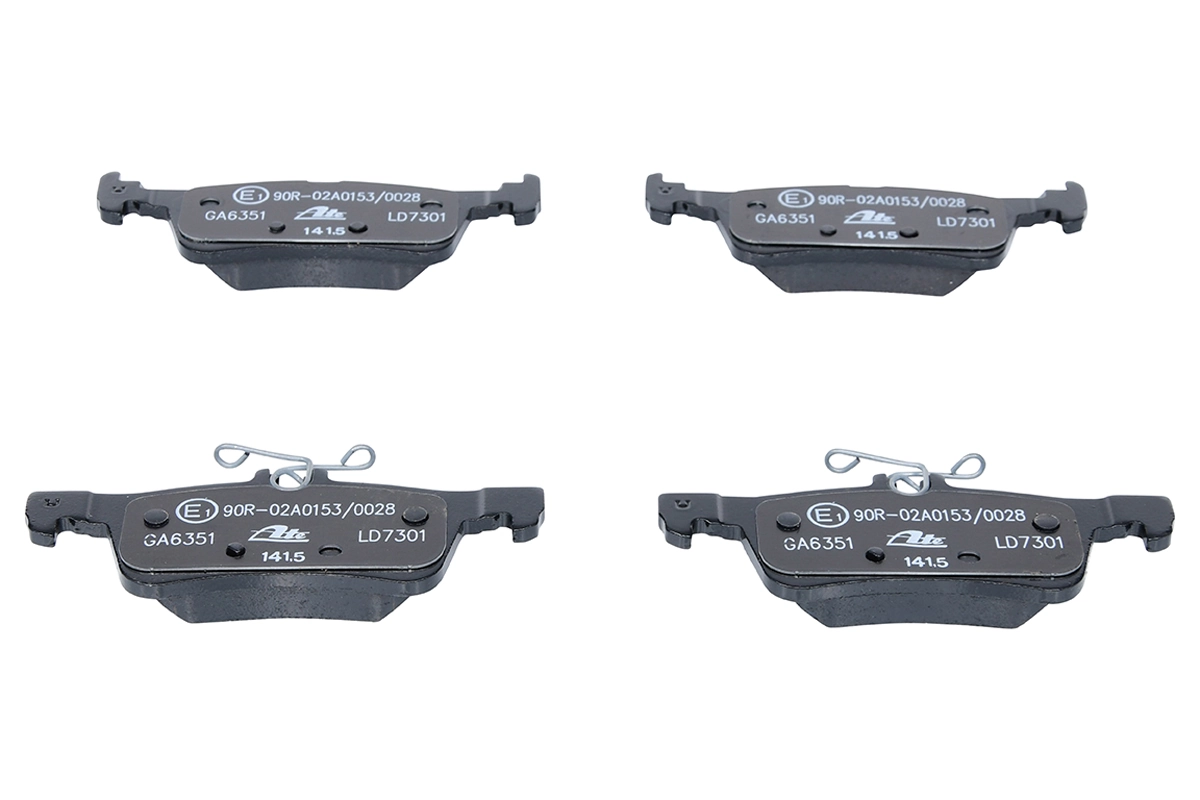 Brake Pad Set, disc brake ATE Ceramic 13.0470-7301.2