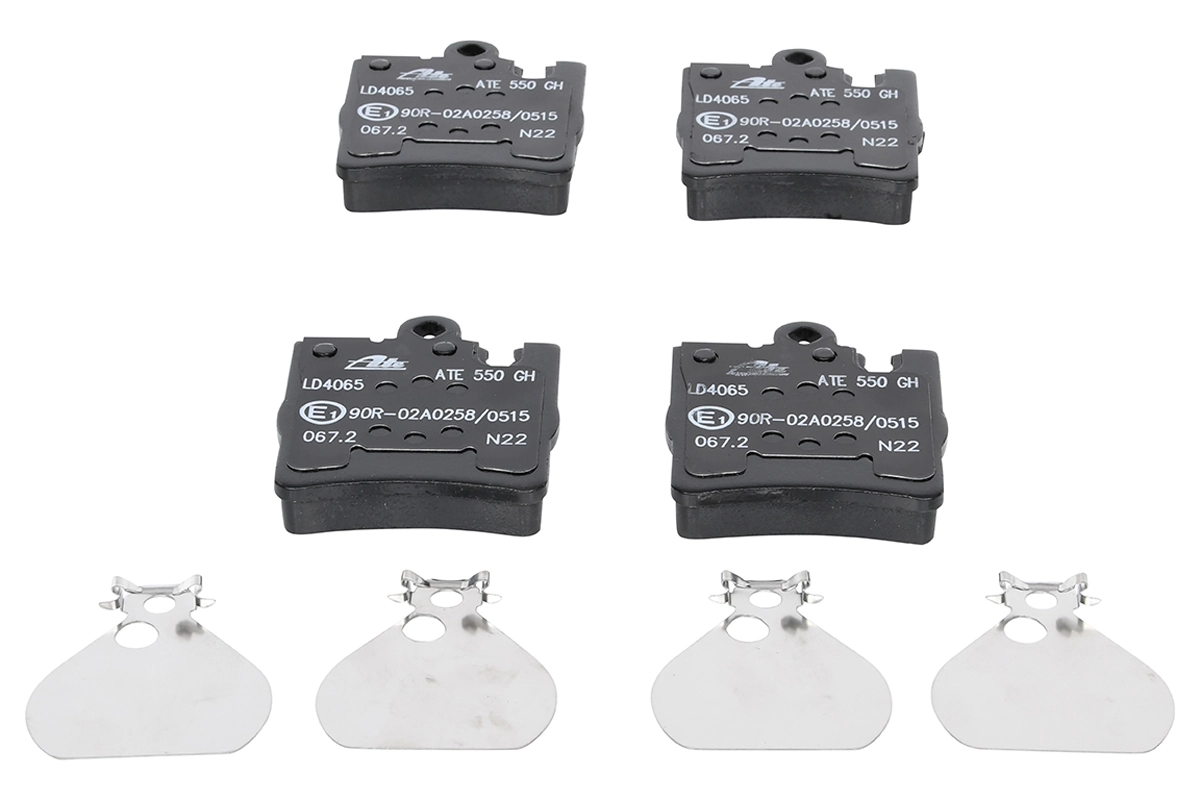 Brake Pad Set, disc brake ATE Ceramic 13.0470-4065.2