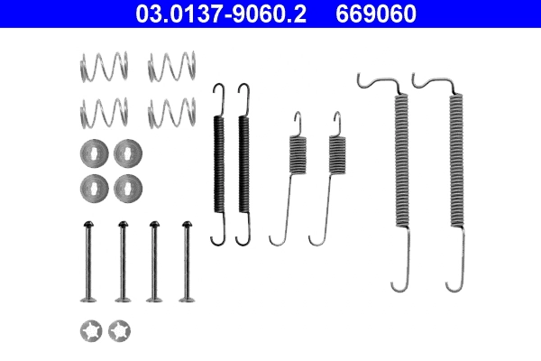 Accessory Kit, brake shoes 03.0137-9060.2