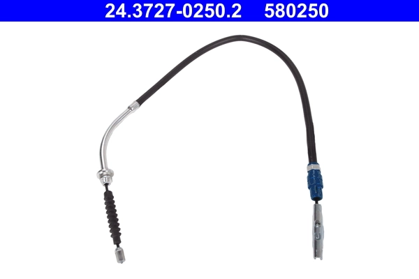 Cable Pull, parking brake 24.3727-0250.2