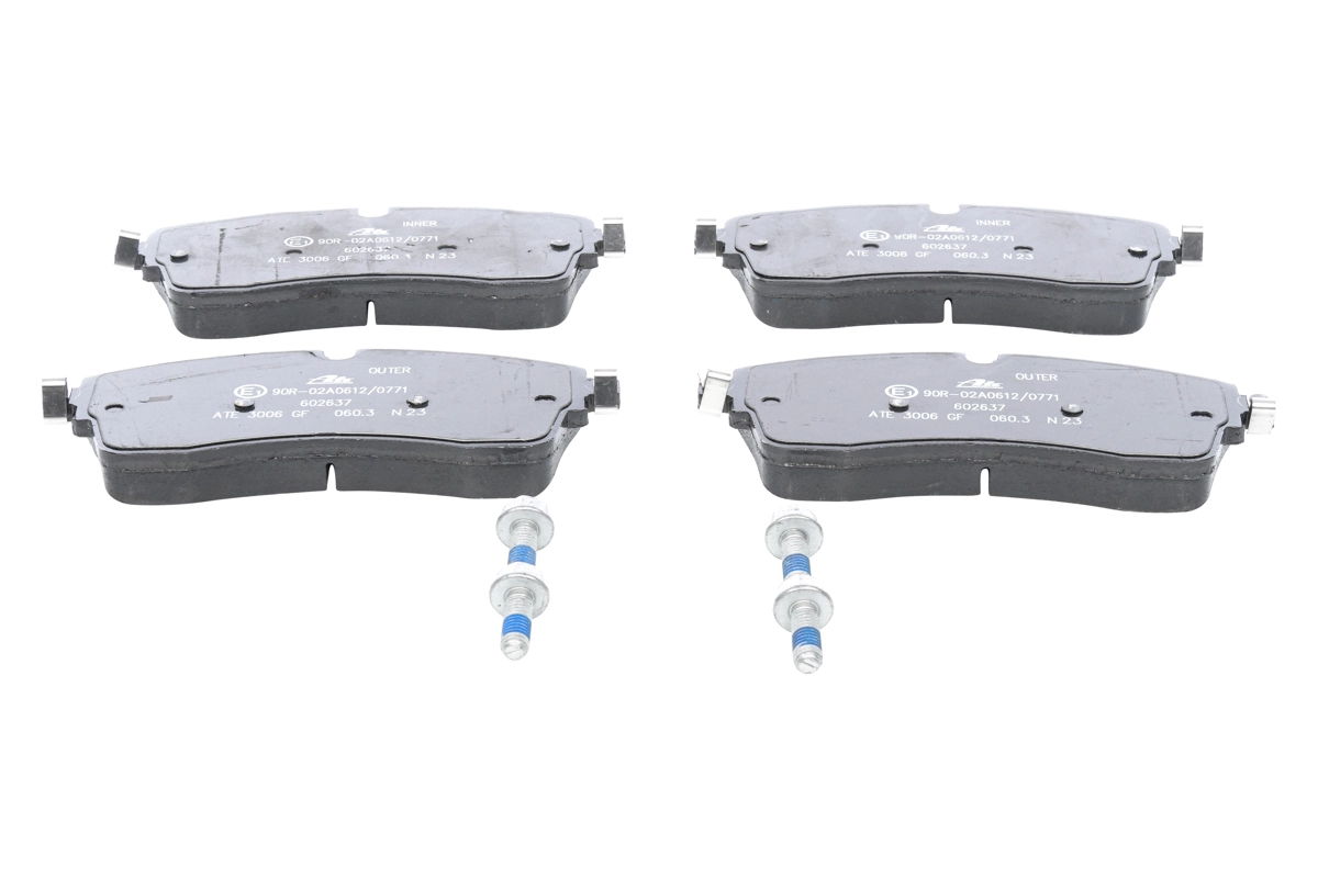 Brake Pad Set, disc brake 13.0460-2637.2