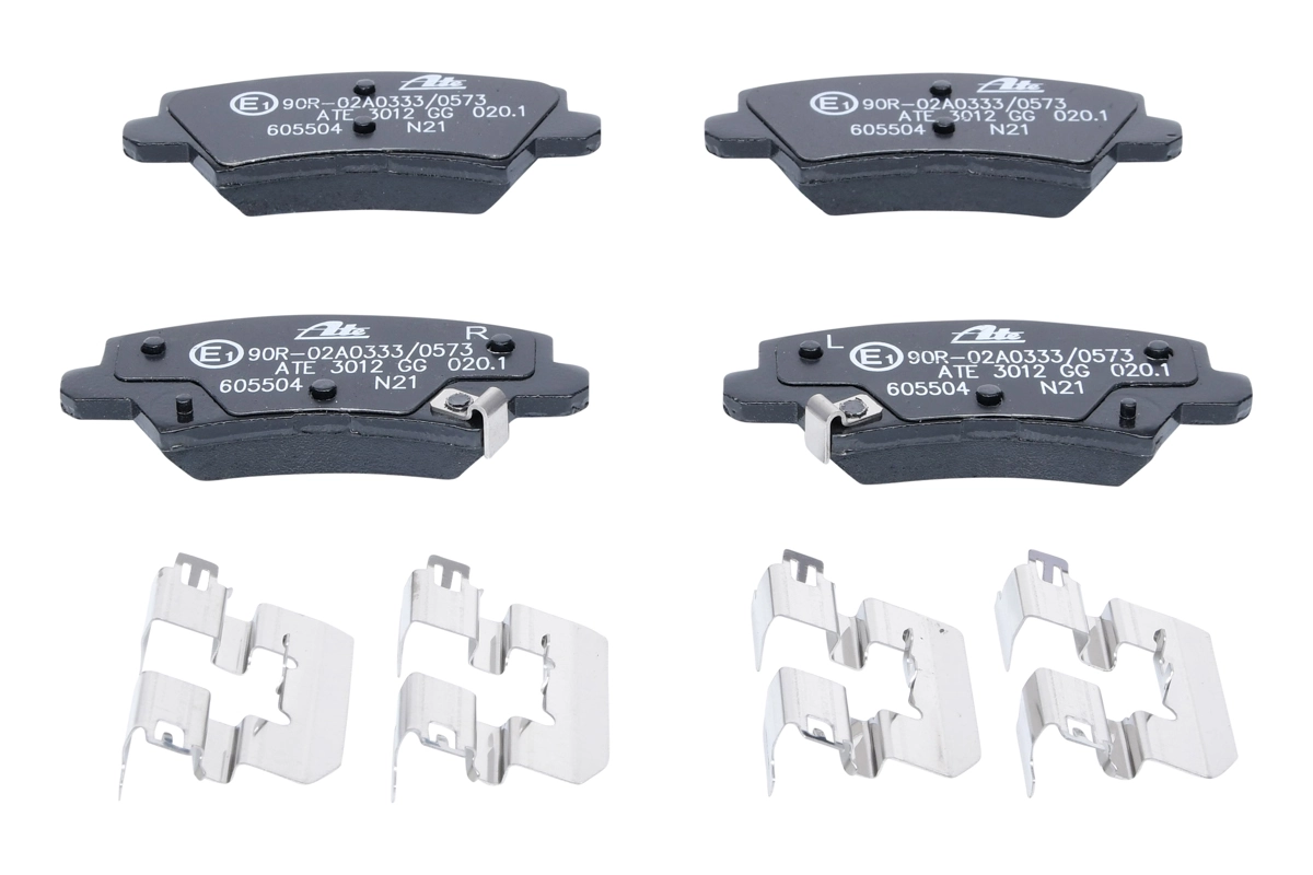 Brake Pad Set, disc brake 13.0460-5504.2