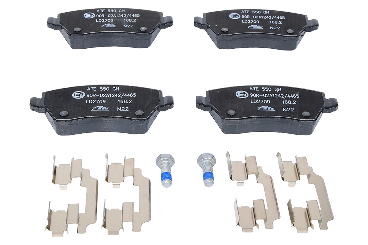 Brake Pad Set, disc brake ATE Ceramic 13.0470-2709.2