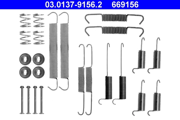 Accessory Kit, brake shoes 03.0137-9156.2
