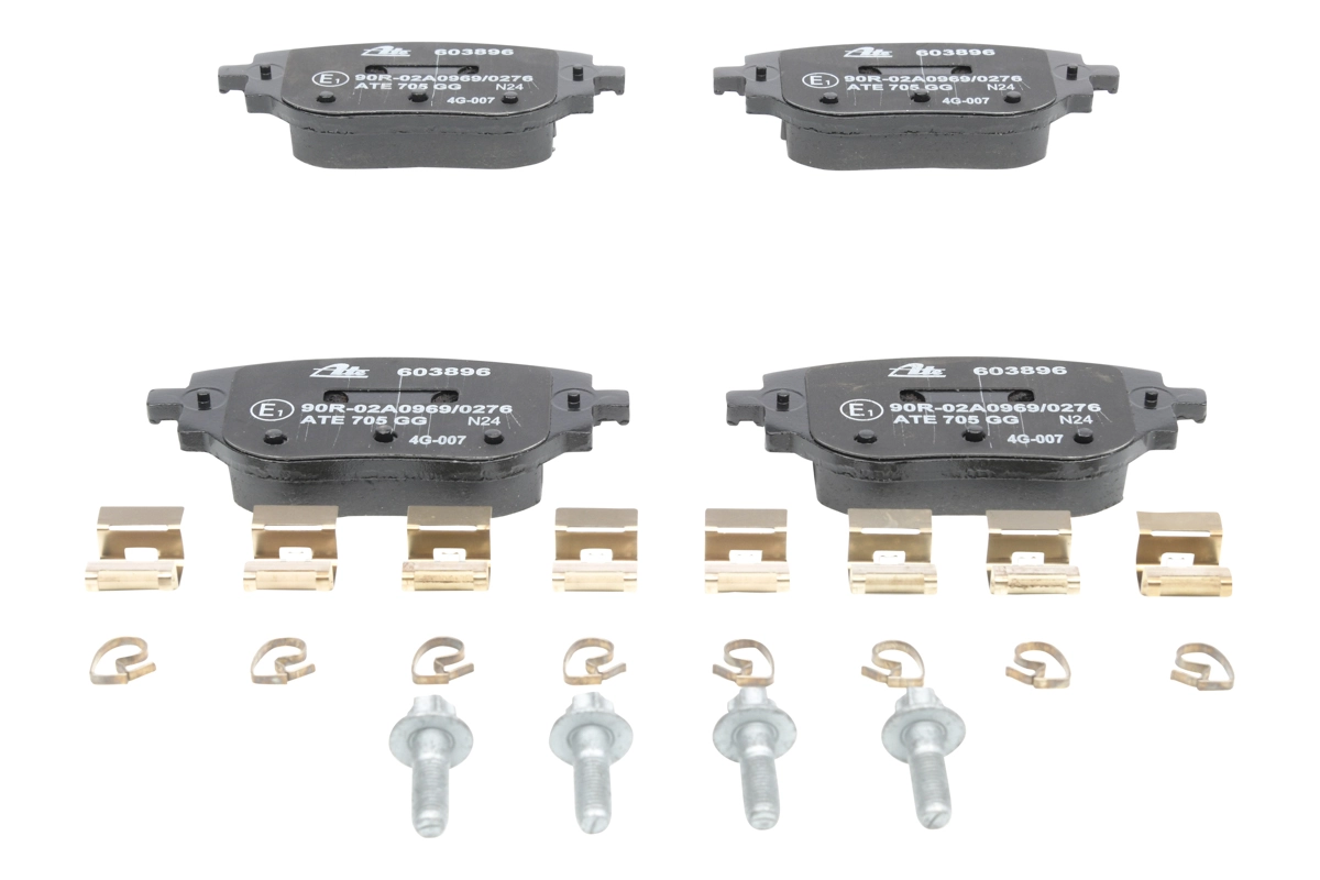 Brake Pad Set, disc brake 13.0460-3896.2