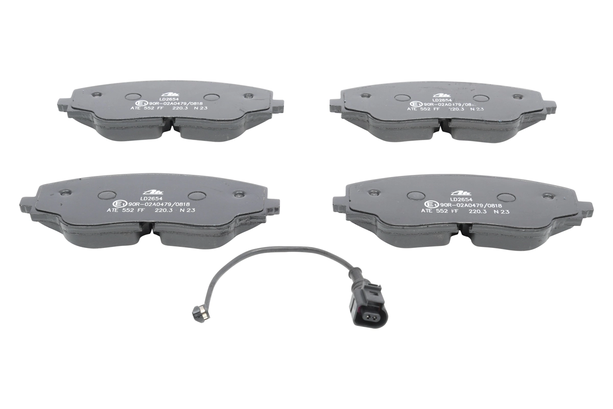 Brake Pad Set, disc brake ATE Ceramic 13.0470-2654.2