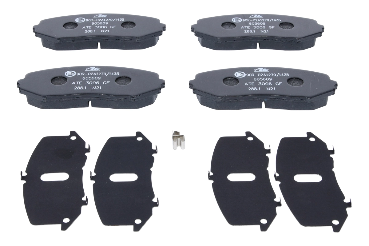 Brake Pad Set, disc brake 13.0460-5609.2