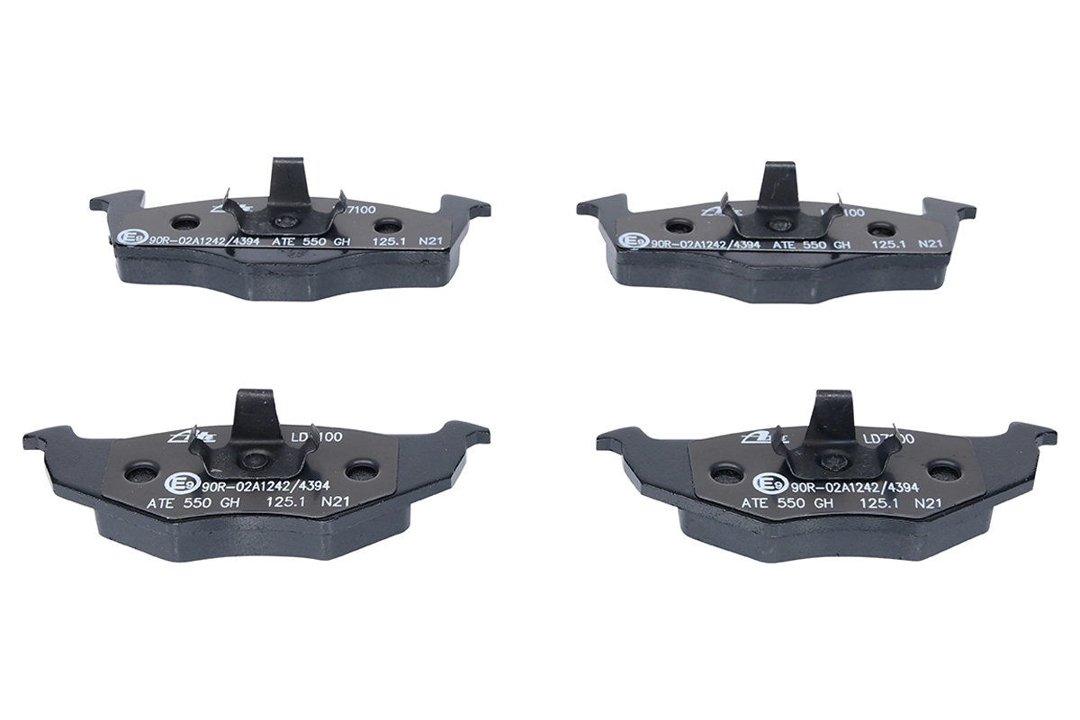 Brake Pad Set, disc brake ATE Ceramic 13.0470-7100.2