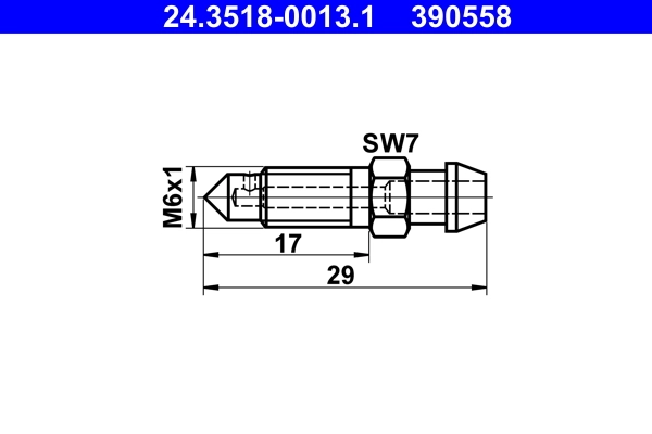 Breather Screw/Valve 24.3518-0013.1