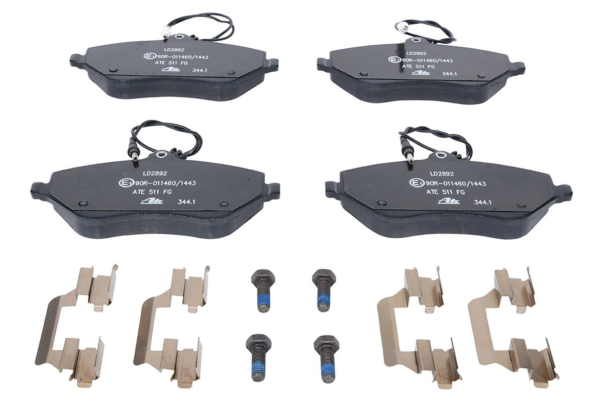 Brake Pad Set, disc brake ATE Ceramic 13.0470-2892.2