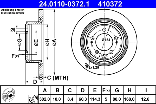 Brake Disc 24.0110-0372.1