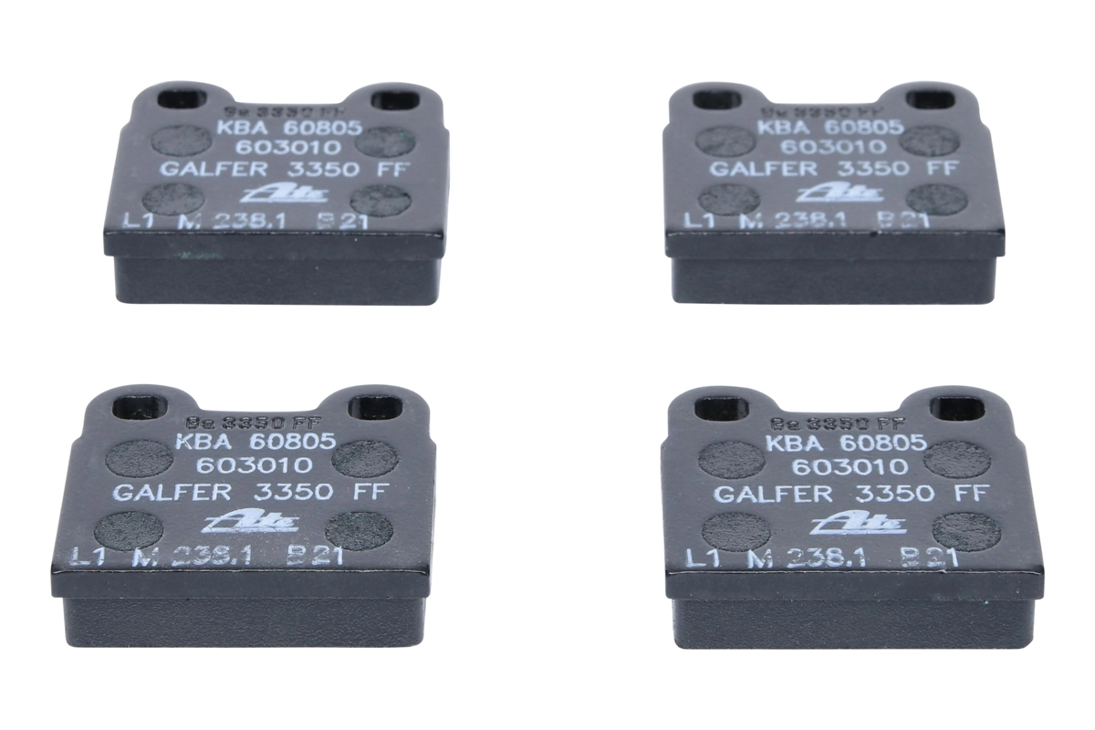 Brake Pad Set, disc brake 13.0460-3010.2