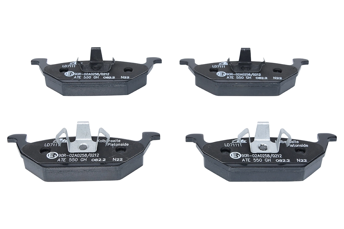 Brake Pad Set, disc brake ATE Ceramic 13.0470-7111.2