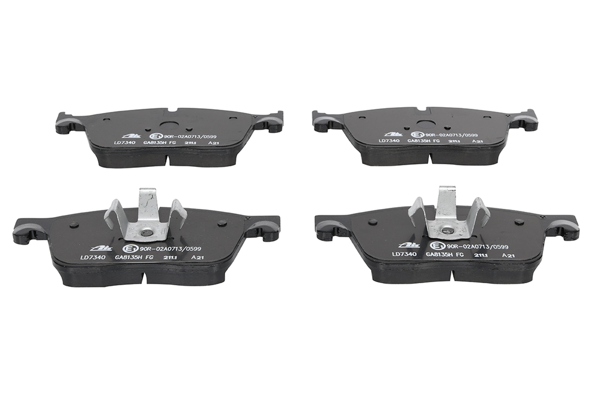Brake Pad Set, disc brake ATE Ceramic 13.0470-7340.2