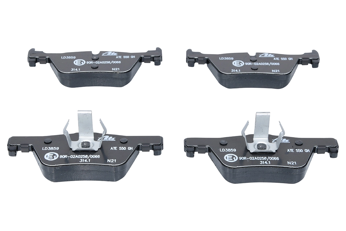 Brake Pad Set, disc brake ATE Ceramic 13.0470-3859.2