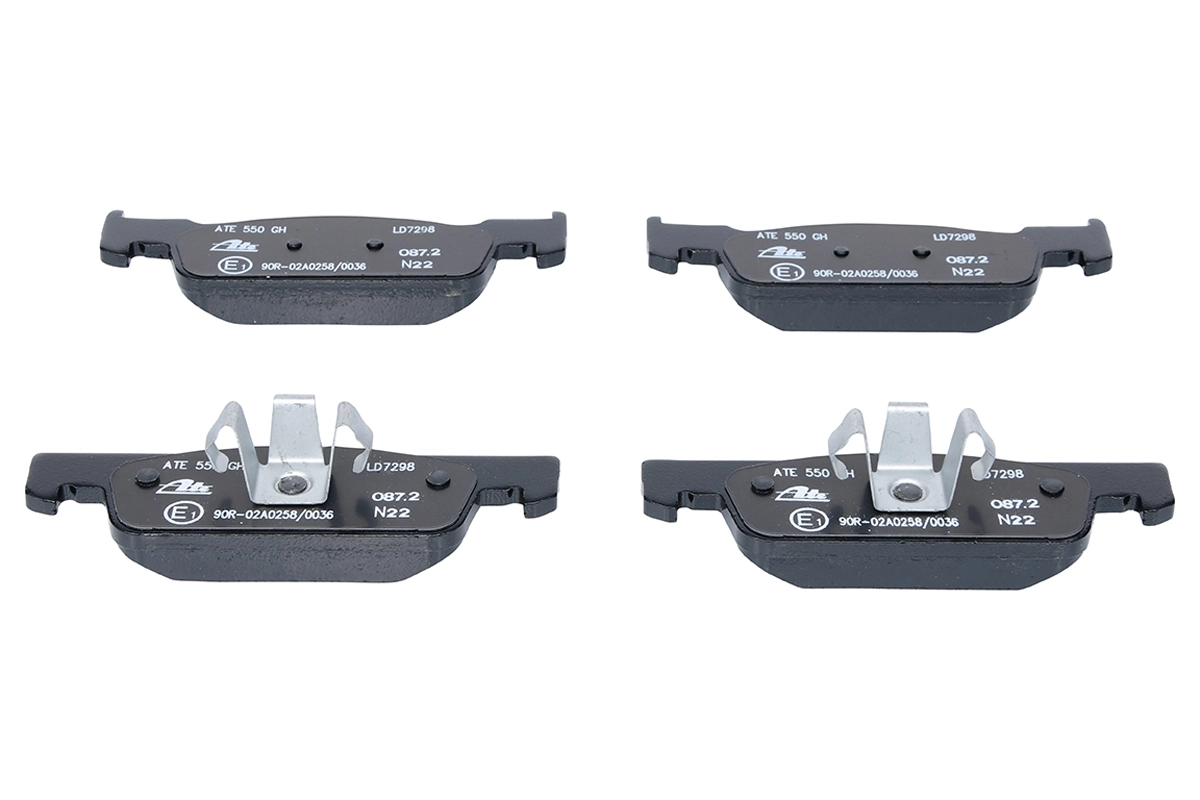 Brake Pad Set, disc brake ATE Ceramic 13.0470-7298.2