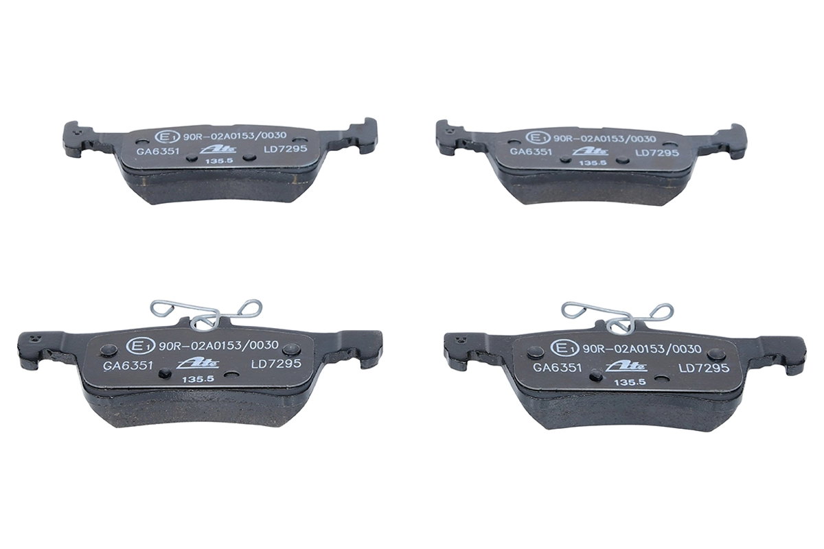 Brake Pad Set, disc brake ATE Ceramic 13.0470-7295.2