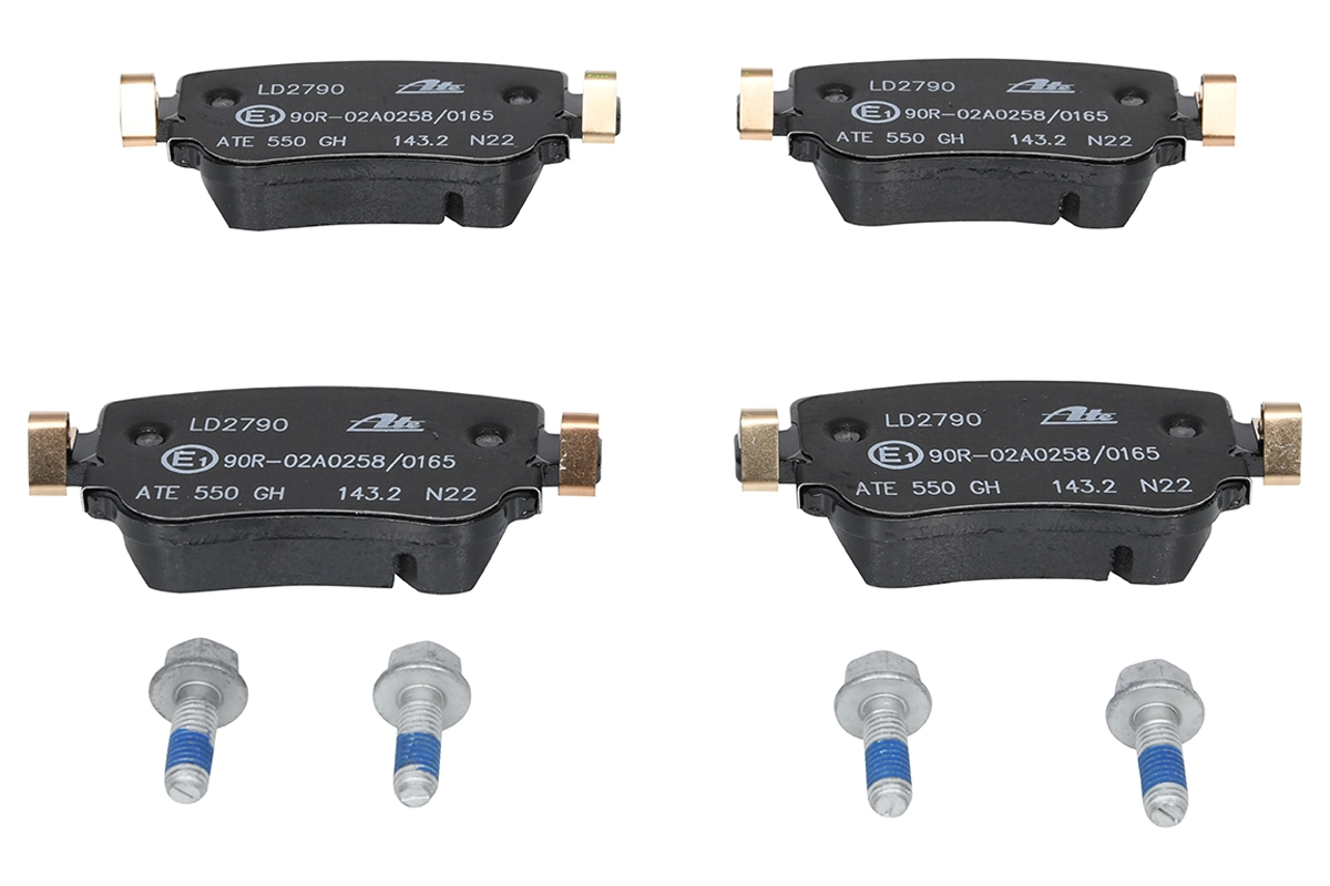 Brake Pad Set, disc brake ATE Ceramic 13.0470-2790.2
