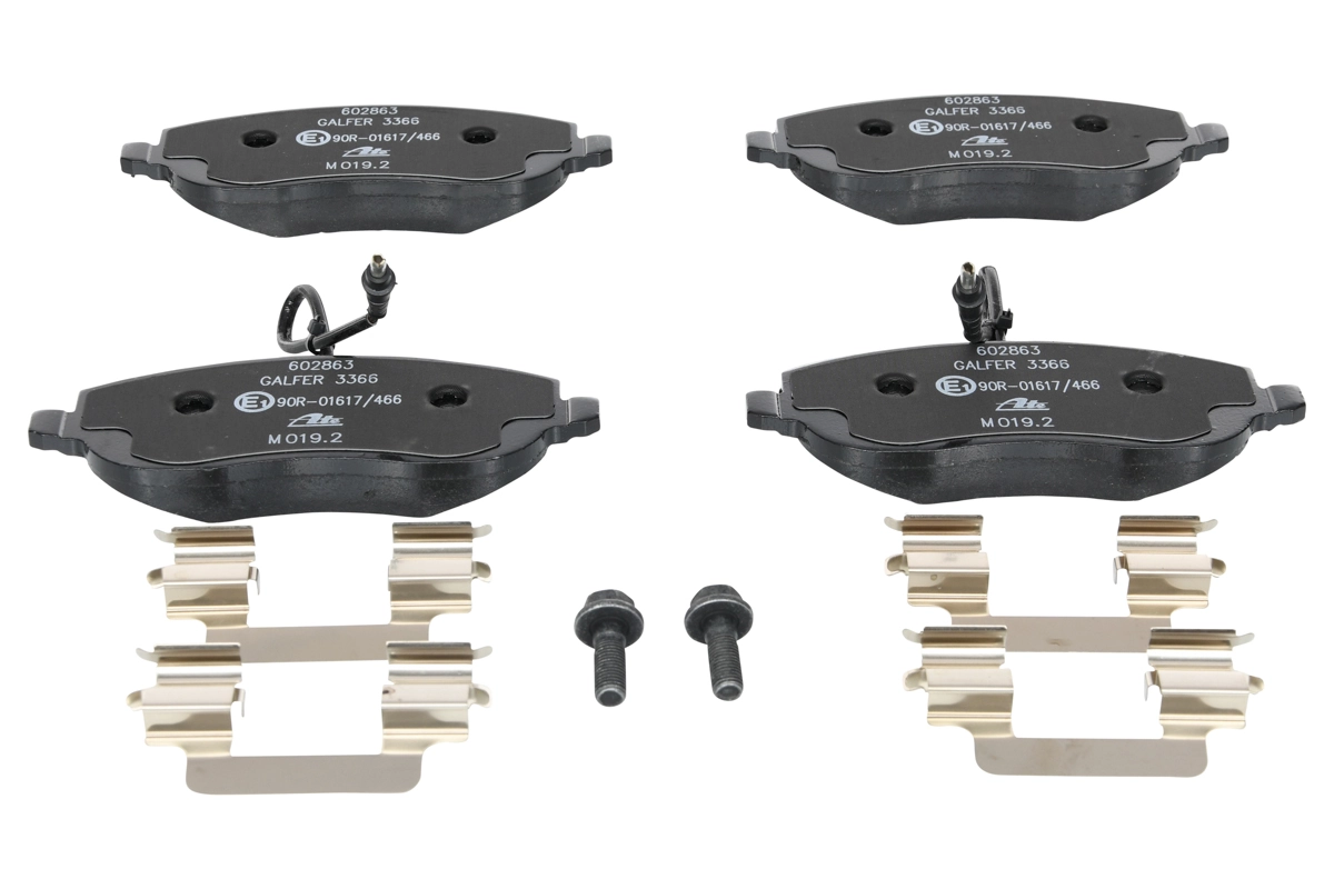 Brake Pad Set, disc brake 13.0460-2863.2