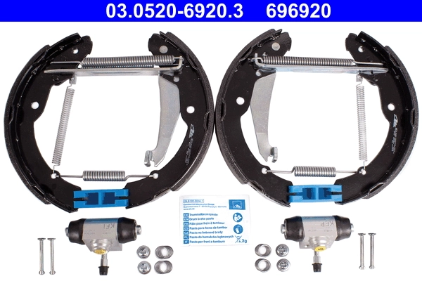 Brake Shoe Set Original ATE TopKit 03.0520-6920.3