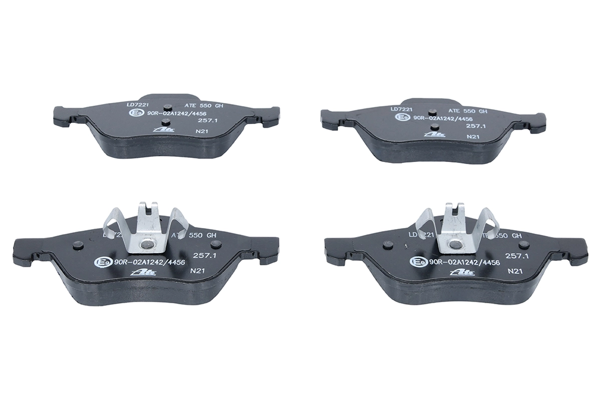 Brake Pad Set, disc brake ATE Ceramic 13.0470-7221.2