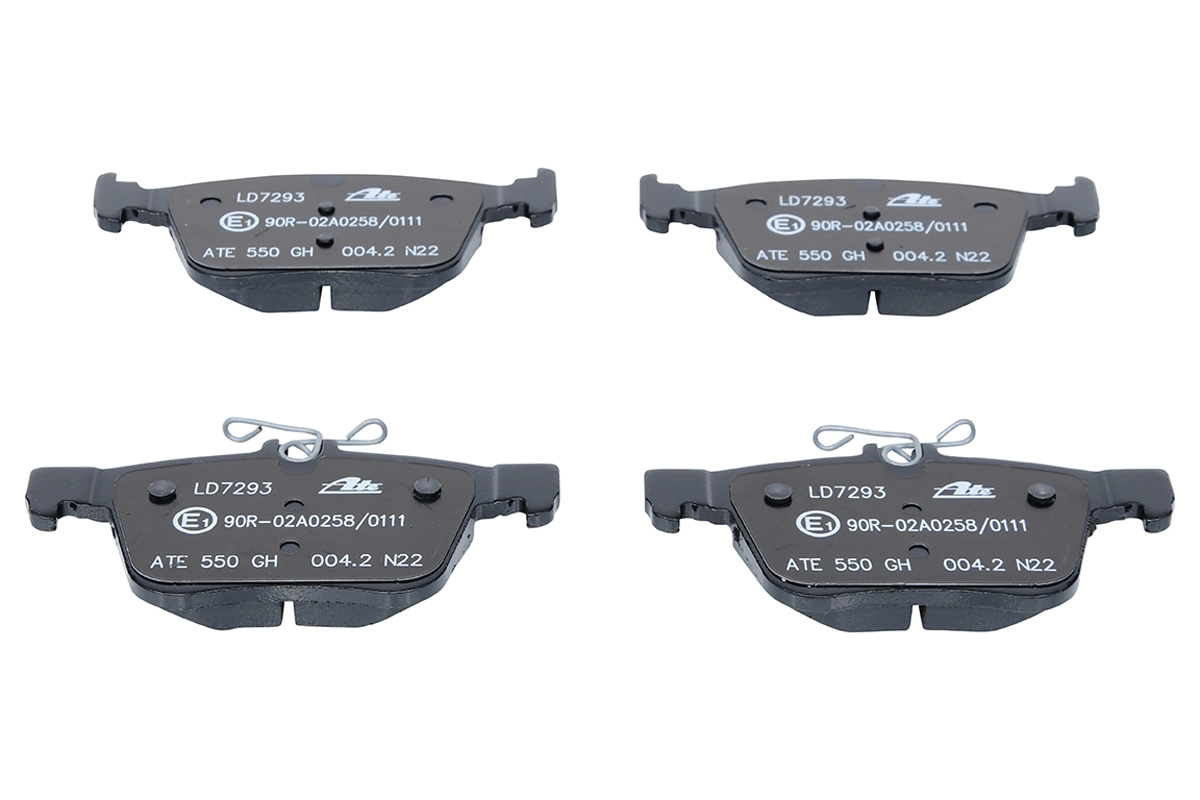 Brake Pad Set, disc brake ATE Ceramic 13.0470-7293.2