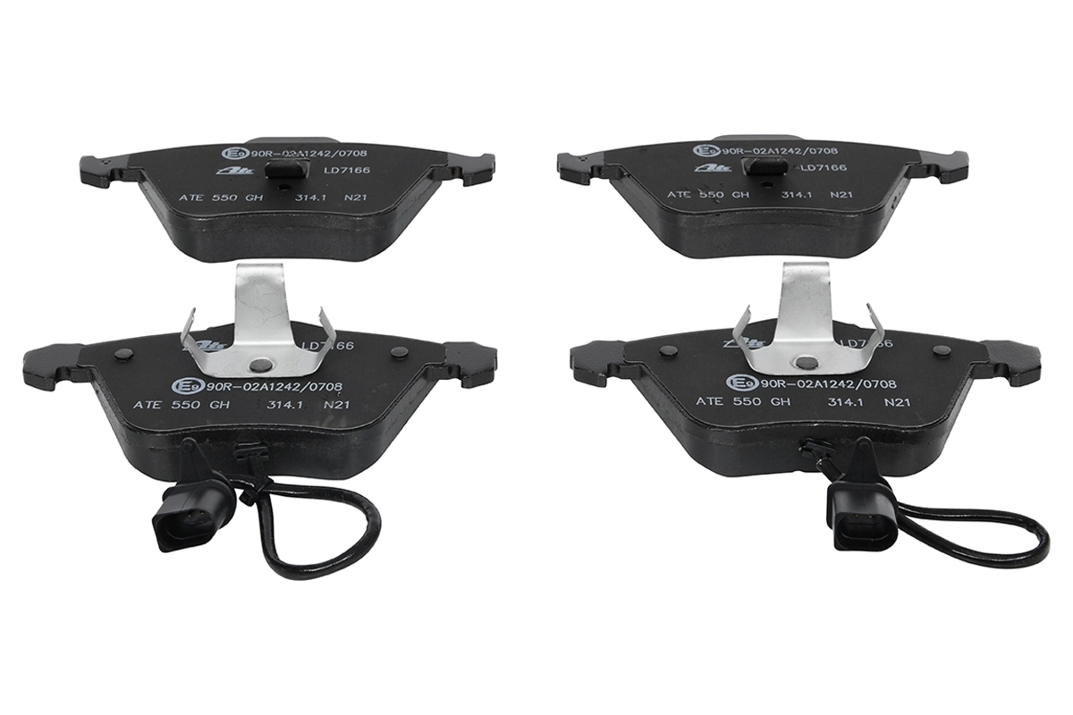 Brake Pad Set, disc brake ATE Ceramic 13.0470-7166.2