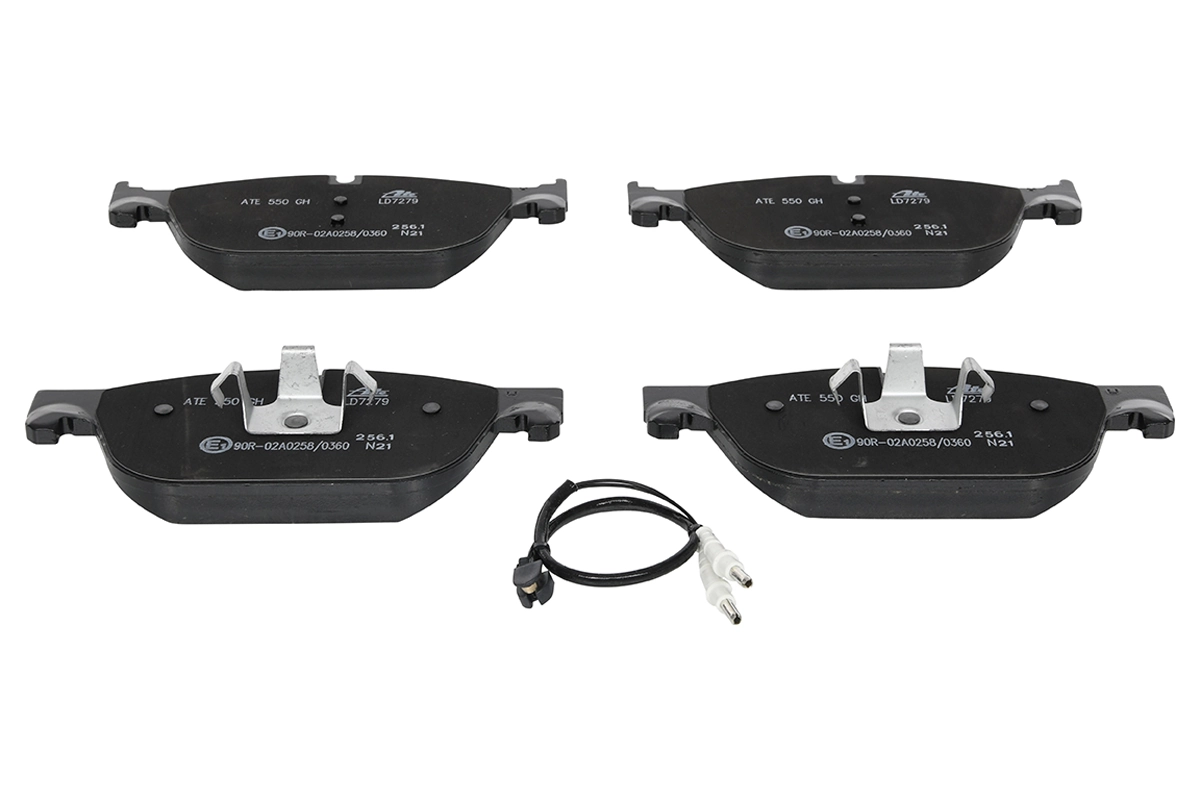 Brake Pad Set, disc brake ATE Ceramic 13.0470-7279.2