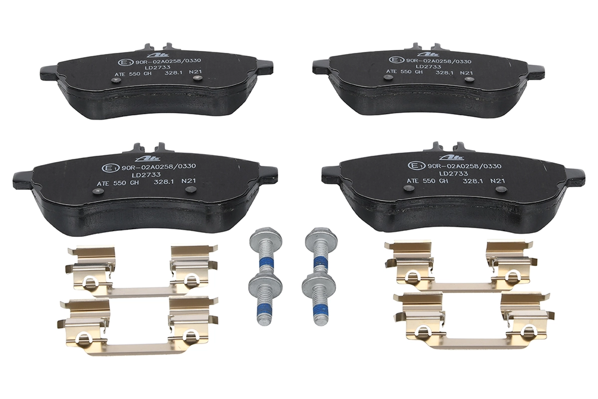 Brake Pad Set, disc brake ATE Ceramic 13.0470-2733.2