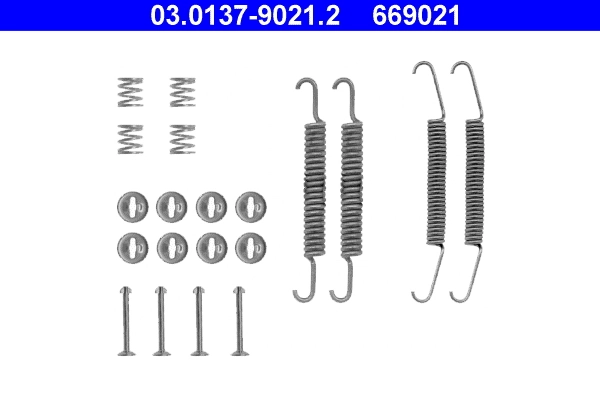 Accessory Kit, brake shoes 03.0137-9021.2