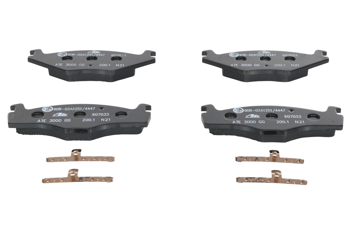 Brake Pad Set, disc brake 13.0460-7033.2
