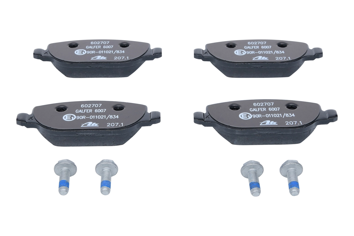 Brake Pad Set, disc brake 13.0460-2707.2
