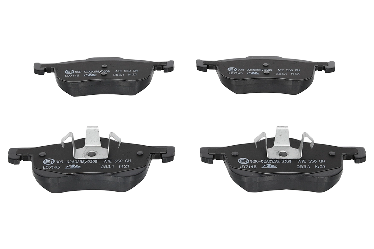 Brake Pad Set, disc brake ATE Ceramic 13.0470-7145.2